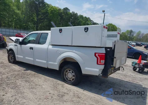 2017 Ford F-150 Xl из США, поврежденный, VIN 1FTEX1CFXHKE23840